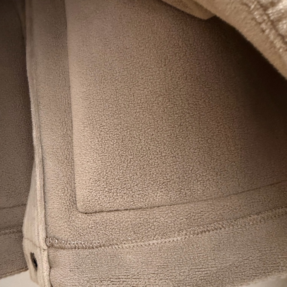 Corduroy Crop Jacket in Taupe - Picture 10 of 10